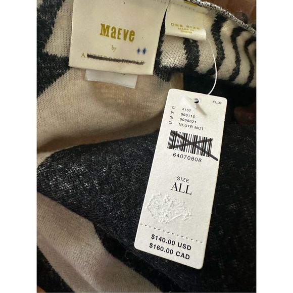 Maeve by Anthropologie Dusk & Dawn Capelet black - Picture 5 of 9